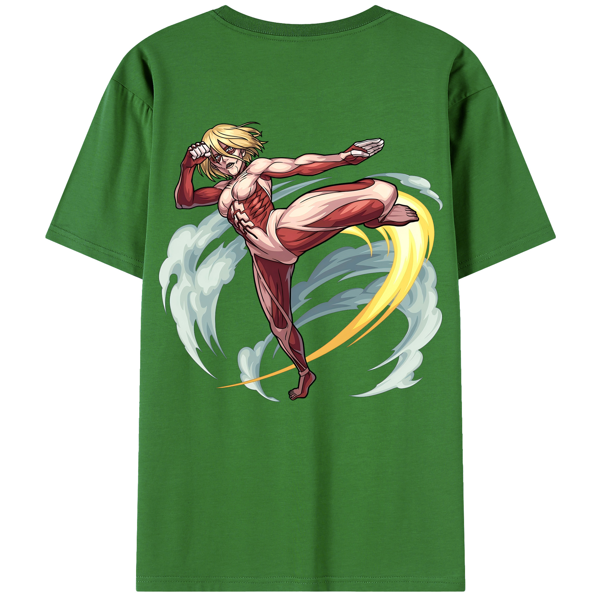 （画像用） 進撃の巨人 Attack on Titan レディース半袖Tシャツ(バックプリント)